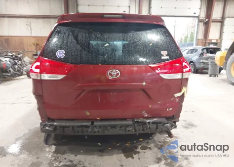 2011 Toyota Sienna Le V6 from USA, damaged, VIN 5TDKK3DC7BS104915